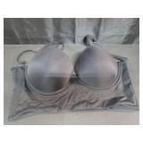 ForBaysy Low Back Bras for Women Push Up Backless Bra,Low Cut Multiway Convertible Bra Wire Plunge Bra Black, XL