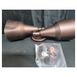 NICOR Lighting 300W Bronze Double Cone Adjustable Security Flood Light (11128)