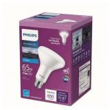 Philips LED 7.2W (60W Equivalent) Daylight Floodlight Light Bulbs  Dimmable
