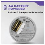 Kidde Smoke & Carbon Monoxide Detector, AA Battery Powered, LED Warning Light Indicators, 30CUDR