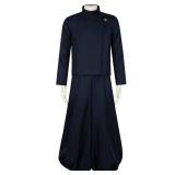 Nuoqi Suguru Geto Cosplay Costume Adult Anime Halloween Outfit Full Set With Wig, M