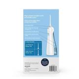 Amazon Basics HydroClean Cordless Water Flosser, 1 Water Flosser Handle, 2 Flosser Tips, 2 AA batteries included