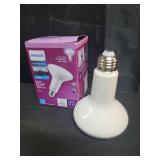 Philips LED 7.2W (60W Equivalent) Daylight Floodlight Light Bulbs  Dimmable