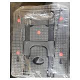 GtIiFmTe Folding Hand Truck Lightweight Hand Truck Dolly Foldable,Luggage cart with 4 Rotate Wheels, Utility Cart with Adjustable Handle,Collapsible Dolly for Moving (Black)