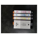 910XL Ink Cartridges Combo Pack Replacement for HP Ink 910 XL Compatible with OfficeJet Pro 8020 8025 8028 8035 8030 8010 8015 8018 8022 Printer HP 910 XL (4 Pack, 1 Black,1 Cyan,1 Magenta,1 Yellow)
