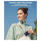 2025 New Upgraded Voice Amplifier Wireless Microphone with Magnetic Lavalier, LED Display Screen, Rechargeable Portable Microphone Speaker for Teachers, Classroom, Yoga, Meetings, Speeches, Tours