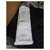 Mini Crib Mattress Protector 38 x 24 Sheets Fitted Waterproof Mini Crib Mattress Pad Cover, Noiseless & Machine Wash 100% Absorbent Mattress Protector Sheet Quilted, White