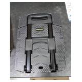 Voipvvii Folding Hand Truck 500lbs, Portable Heavy Duty Dolly Cart, 6 Wheels Collapsible Luggage Cart with 2 Elastic Ropes - Compact Trolley Cart for Easy Moving - Ideal Hand Cart for Travel and More 