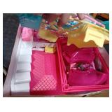 JUKUDAHU Villa Playset for Girls Ages 3-7, Indoor Playset Girls Toys with 3 Storeys 7 Rooms 2 Dolls for Ages 6-8, Furniture and Accessories, Pretend Toddler Toy, Birthday Gifts for Kids 3 4 5 6 7 8