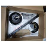 Passky Ceiling Fans with Lights, 52 inch Flush Mount Ceiling fan with Remote Control, Low Profile Ceiling Fan for Bedroom, Farmhouse, Reversible, 3CCT, Dimmable, Noiseless DC Motor, Black