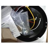 Passky Ceiling Fans with Lights, 52 inch Flush Mount Ceiling fan with Remote Control, Low Profile Ceiling Fan for Bedroom, Farmhouse, Reversible, 3CCT, Dimmable, Noiseless DC Motor, Black