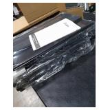 Furnulem Tall 4 Drawers Dresser, Vertical Storage Tower Black Dresser for Bedroom, Hallway, Entryway, Nursery, Closet Organizer, Nightstand Bedside Table Furniture, Sturdy Steel Frame, Wood Top