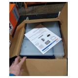 Kuject X-Large Shoe Storage Boxes Organizers Clear Plastic Stackable 12 Pack, Shoe Rack & Holder Substitute, Sneaker Containers, Toy Storage Organizer Bins for Entryway, Closet, Under Bed, Blue