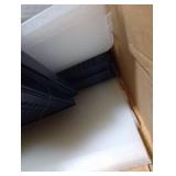 Kuject X-Large Shoe Storage Boxes Organizers Clear Plastic Stackable 12 Pack, Shoe Rack & Holder Substitute, Sneaker Containers, Toy Storage Organizer Bins for Entryway, Closet, Under Bed, Blue