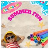 Chochkees Floating Pool Noodles Foam Tube, Thick Hollow Noodles for Floating in The Swimming Pool, (White)