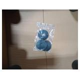 Cpintltr Linen Ottoman Round Footrest Stool Upholstered Step Stool Ottomans Sofa Stool 4 Wood Legs with Anti-Slip Pads Modern Accent Home Decor Suitable for Living Room Bedroom Entryway Dark Grey