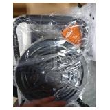 Electric Greenhouse Heater with Thermostat - 1500W Stainless Steel Outdoor Fan Heater, Fast Heating, Overheat Protection, Heating for Garage, Flower Room, Grow Tent