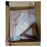 ONSGLM Shower Stool for Inside Shower, Corner Shower Bench Seat, HDPE Waterproof Shower Stool for Shaving Legs with Baffle Storage Shelf, Shower Seat/Foot Rest for Bathroom, Indoor/Outdoor Use, Teak