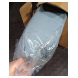 Bedsure Queen Size Comforter Set, Grayish Blue Soft Prewashed Bedding for All Seasons, 3 Pieces GentleSoft Down Alternative Bed Set, 1 Lightweight Comforter (90x90) and 2 Pillowcases (20x26)