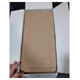 Stair Treads for Wooden Steps Indoor, 15 Pack 8 X 30 Non Slip Carpet Stair Treads with Reusable Adhesive for Kids Elders and Dogs, Surface Polyester TPR Backing Stair Rugs, Beige