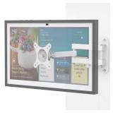 Laivli Wall Mount for Echo Show 15 (1st, 2nd Gen), and Monitors 13-27, with 15 Inch Extension Arm, Full Motion Adjustable - Easy to Rotate, Swivel, Tilt and Fold, Echo Show 15 Wall Mounting Bracket