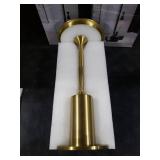 MKPAEI Rechargeable Cordless Table Lamps, 2 Pack 6000mAh Battery Table Light, 3 Color Stepless Dimming,LED Table Light with Memory Function, Suit for Restaurant/Dinner/Patio/Outdoor (Gold)