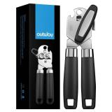 Can Opener,Professional 3-In-1 Multifunctional Manual Can Openers Bottle Opener,Kitchen Durable Stainless Steel Heavy Duty Can Opener Smooth Edge for Kitchen Seniors Friendly