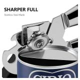 Can Opener,Professional 3-In-1 Multifunctional Manual Can Openers Bottle Opener,Kitchen Durable Stainless Steel Heavy Duty Can Opener Smooth Edge for Kitchen Seniors Friendly