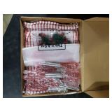 Bulkpcs/Multiple sets Christmas Whisk Spatula Baking Gift Sets Include Silicone Spatula Stainless Steel Whisk Greeting Card Pine Branch Plaid Towel Christmas Kitchen Utensils for Neighbor Cooking Esse