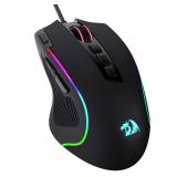 Redragon M612 Predator RGB Gaming Mouse, 8000 DPI Wired Optical Mouse with 11 Programmable Buttons & 5 Backlit Modes, Software Supports DIY Keybinds Rapid Fire Button
