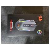 Redragon M612 Predator RGB Gaming Mouse, 8000 DPI Wired Optical Mouse with 11 Programmable Buttons & 5 Backlit Modes, Software Supports DIY Keybinds Rapid Fire Button