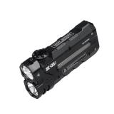 LOOP GEAR SK05 2850 LM Rechargeable Flashlight with 6000mAh Power Bank, IP68 Waterproof EDC Flashlight, Magnetic Camping Light with Flood/Spot/RGB Sidelight for Outdoor Hiking Emergency Survival Gear