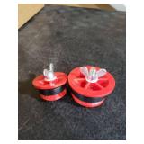 Mechanical End-of-Pipe Gripper Plug for 2 in and 1-1/2 in Gripper Mechanical Test Plug Red 2-Pack