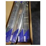 Ubisin 4 Pairs Soft Close Drawer Slides 16 Inch Full Extension Dresser Rails Heavy Duty Ball Bearing Kitchen Cabinet Drawer Glides Side Mount Tool Box Trash Can Runners 100 LB Capacity