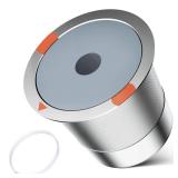 Reusable K Cups and Coffee Pods,Universal Stainless Steel K Cups for Keurig 2.0 and 1.0 Coffee Makers Machine Non-BPA(1pack)