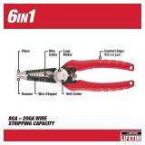 Gerrit for Milwaukee Tool 48-22-3079 Wire Stripper, Overall Length 7 3/4 In, Capacity 20