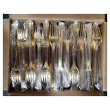 Liacere 360Pcs Plastic Forks - Heavyweight Forks - 7 Inch Heavy Duty Gold Disposable Forks- Gold Plastic Silverwar Perfect For Parties & Weddings & Thanksgiving & Restaurants And Daily Using