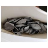 Sumind Bulk Pcs Metallic Balloons 5 Inch Small Min Helium Shiny Balloons Decorative Chrome Latex for Christmas Birthday Wedding Engagement Festival 2025 Graduation Party(Silver)