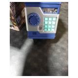 NAFEIV Kids Piggy Bank Money Saving Cash Coin Electronic Piggy Bank Toys for Ages 6-8, Navy