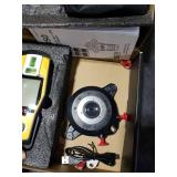 PREXISO 2-in-1 Stud Finder with Laser Level, Rechargeable Multi Surface Cross Line Laser & Wall Stud Scanners Tool for Hanging Frames & Picture, Wood Ac Wire Metal Studs Joist Pipe Detection