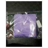 Polecasa Heavy Duty Diamond Large Mesh Laundry Bag with ID Tag and Locking Drawstring Closure - 24 x 36 inches - Laundry Hamper Liner, Washable Laundry Bags for Travel, Sports, Dorms (Purple)