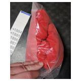 IECOii XXL Dog Hoodie for Large Dogs, Fleece Dog Sweatshirt for Large Breed Male Female Dogs,Pet Pouch Hoodie Winter Sweater Coat with Leash Hole, Warm & Lightweight Outfit for Pitbull, Red, 2XL