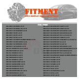 OYEAUTO Mass Air Flow Sensor 3L3A-12B579-BA AFLS131 Compatible with Ford F150 F250 E150 E250 E350 for Lincoln,for Mercury