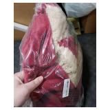 Sacred Weapon Blanket Waterproof and Stain Proof Water Proof Blanket for Bed & Couch Splash Throw Blanket VIP Washable King, Queen Mattress Protector Waterproof Dark Red 80x80