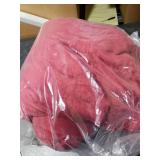 Sacred Weapon Blanket Waterproof and Stain Proof Water Proof Blanket for Bed & Couch Splash Throw Blanket VIP Washable King, Queen Mattress Protector Waterproof Dark Red 80x80