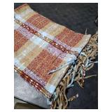 Trifabricy Womens Winter Scarf, Super Soft Luxurious Fashion Plaid Scarfs for Women, Warm Shawl Scarfs and Wraps, Long Blanket Scarf for Travel Office Winter Wedding Evening Dresses