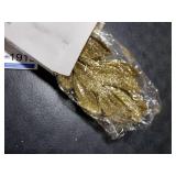 GREENTIME 12 Pack Artificial Light Golden Glitter Leaves 13 Fake Christmas Picks Decorative Glitter Sticks for Vase Christmas Tree DIY Wreath Crafts Fireplace Decor