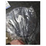 Silicone Bathroom Tray Round Kitchen Counter Organizer Decorative Vanity Accessories Coffee Table Decor for Perfume, Candle, Soap Dish, 10 Inch, Black