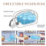 Cerbonny Small Cooler Bag Freezable Lunch Bag for Work School Travel, Leak-proof, Insulated, Waterproof, Brown Leopard, 3.5L, 9.8x5.5x4 inch