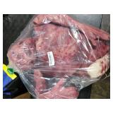 SUNREEK Halloween Bloody Half Body, 29 inch Latex Skinned Half Body with Hanging Bag for Haunted House Halloween Party Indoor Outdoor Decoration